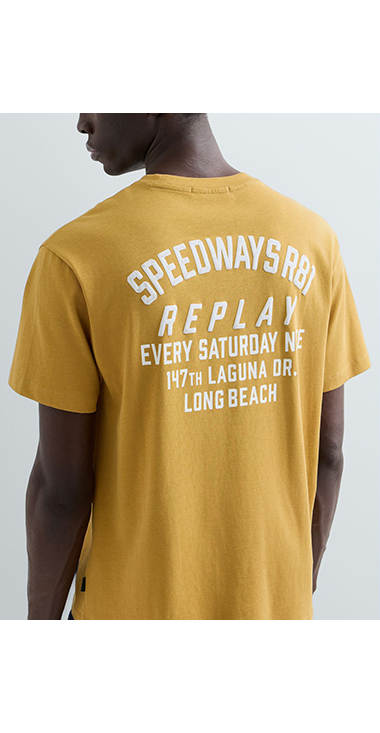 レタリング リラックスTシャツ 詳細画像